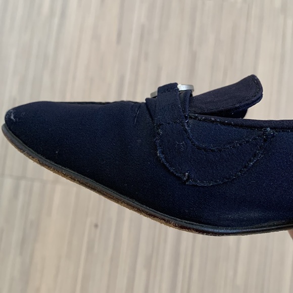 Vintage Gucci Heels / Loafers in Navy size 36.5 - Picture 7 of 7